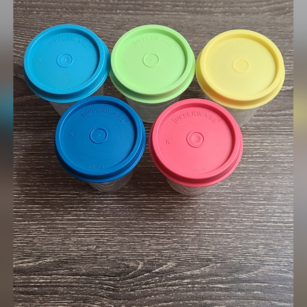 Tupperware Midget Food Storage Containers - Picture 7 of 10